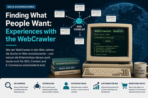 Finding What People Want: Was der WebCrawler über die frühe Internetsuche lehrte