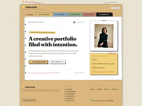 Folderfolio preview