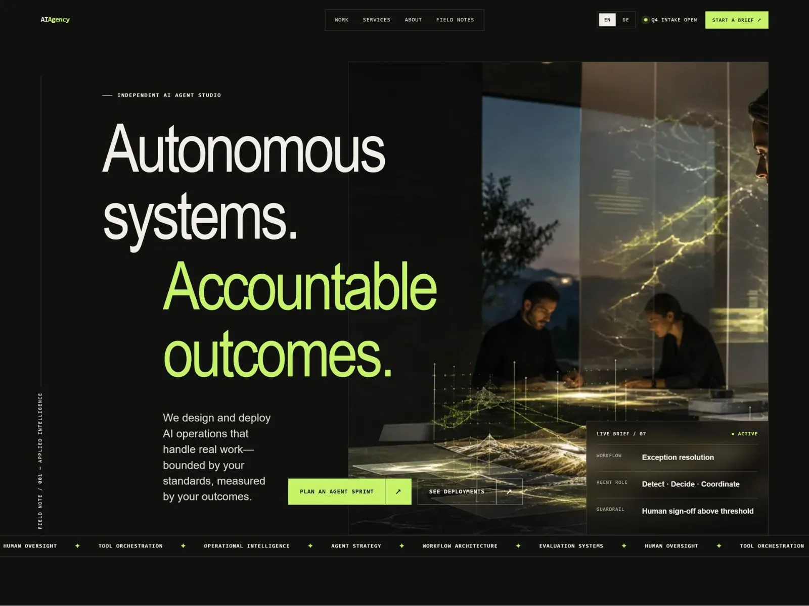 AIAgency preview