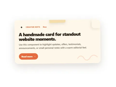 FoldoraNoteCard preview