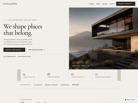 ArchitecturePeak preview