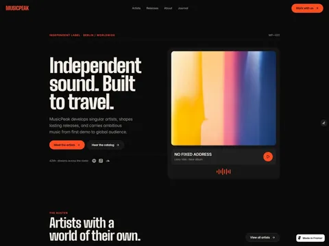 MusicPeak preview