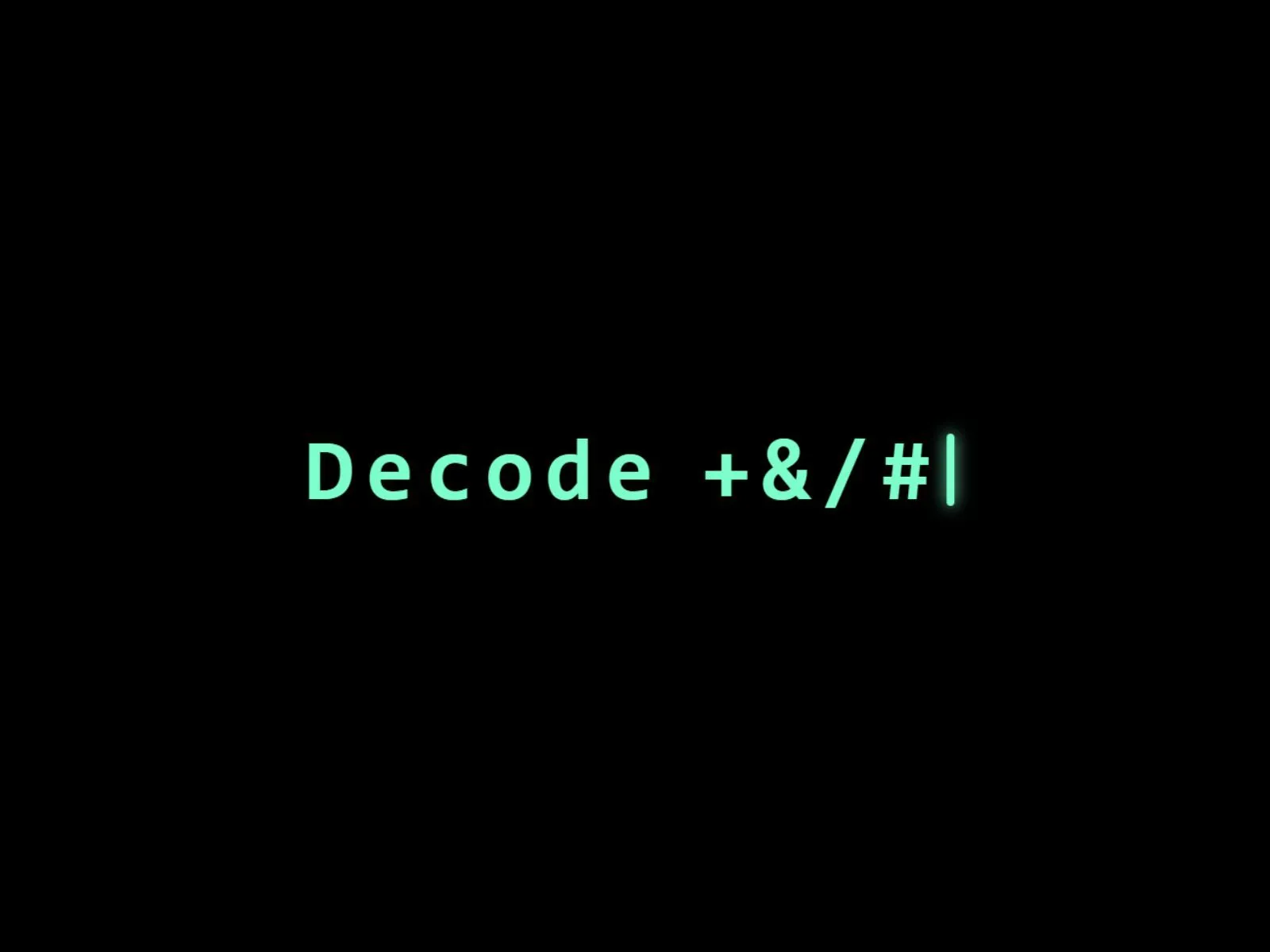 Decora Text preview
