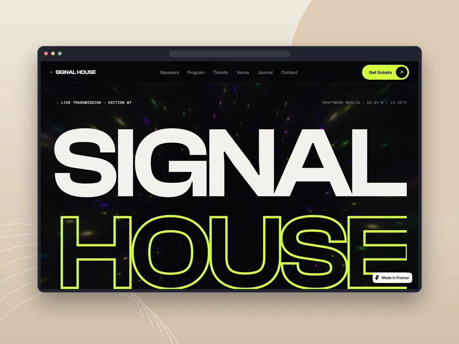 SIGNAL HOUSE preview