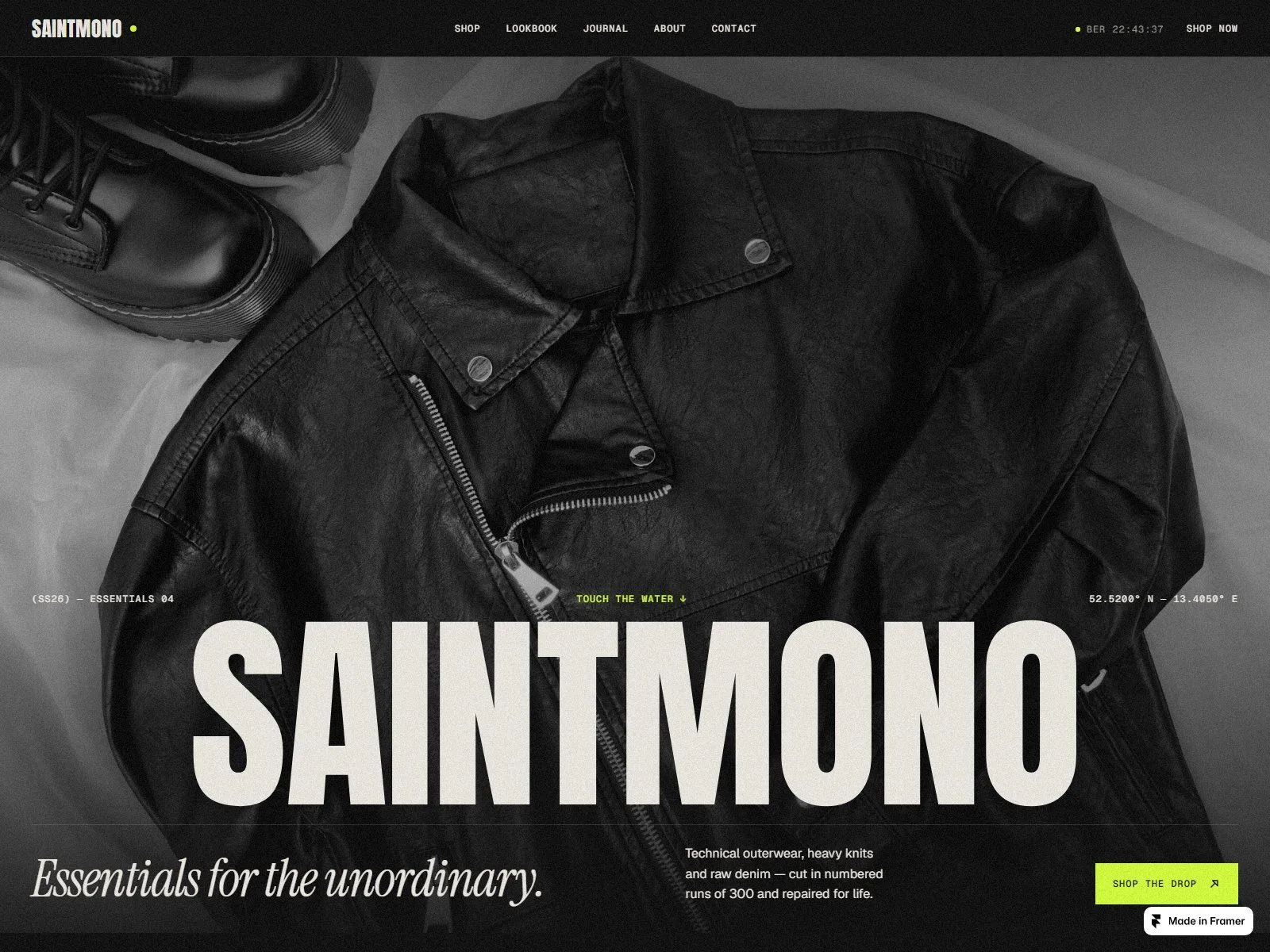 SaintMono preview