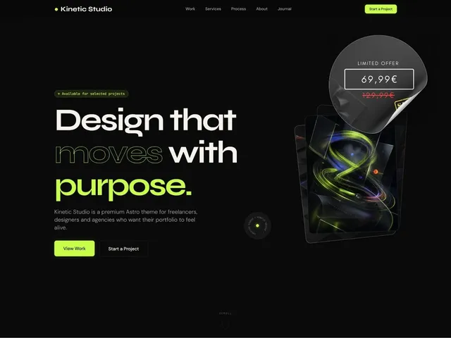 Kinetic Studio preview