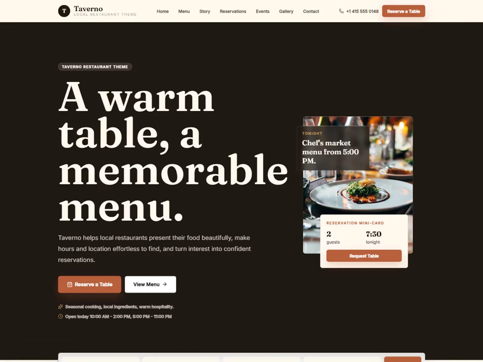 Taverno preview