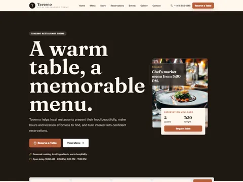 Taverno preview