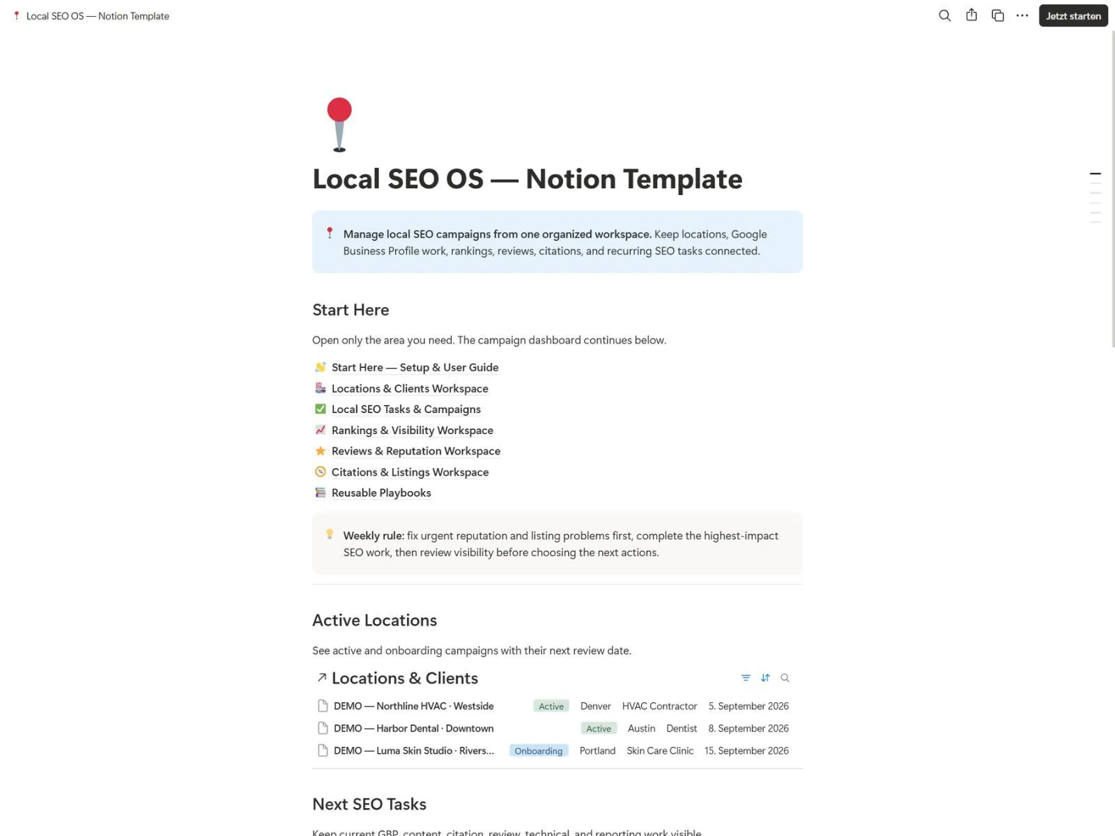 Local SEO OS preview