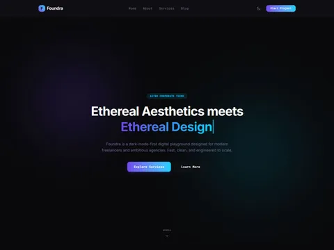 Foundra preview