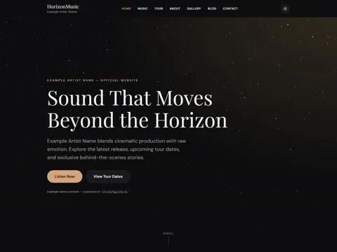 HorizonMusic preview