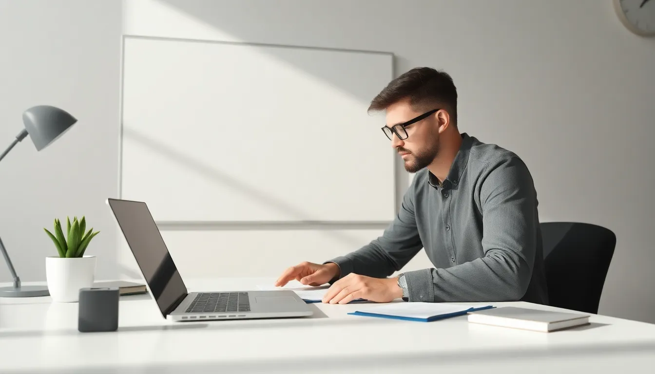 Developer planning a WordPress to Astro migration with a laptop and notes