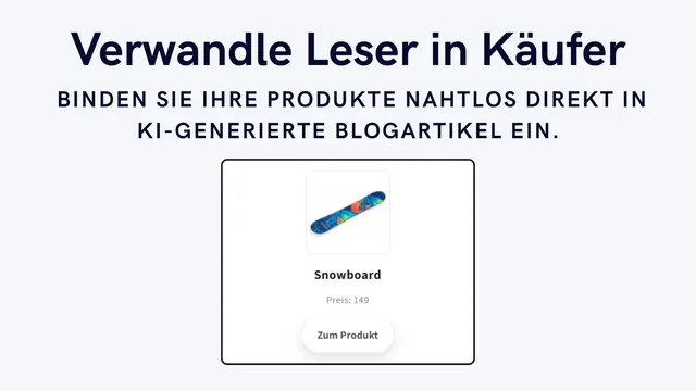 Funktion, die zeigt, wie Blog-Leser zu Käufern werden