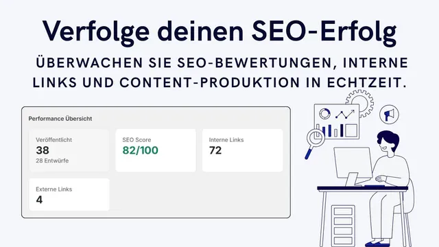 SEO-Erfolg verfolgen mit Optimierungsvorschlägen für jeden Entwurf