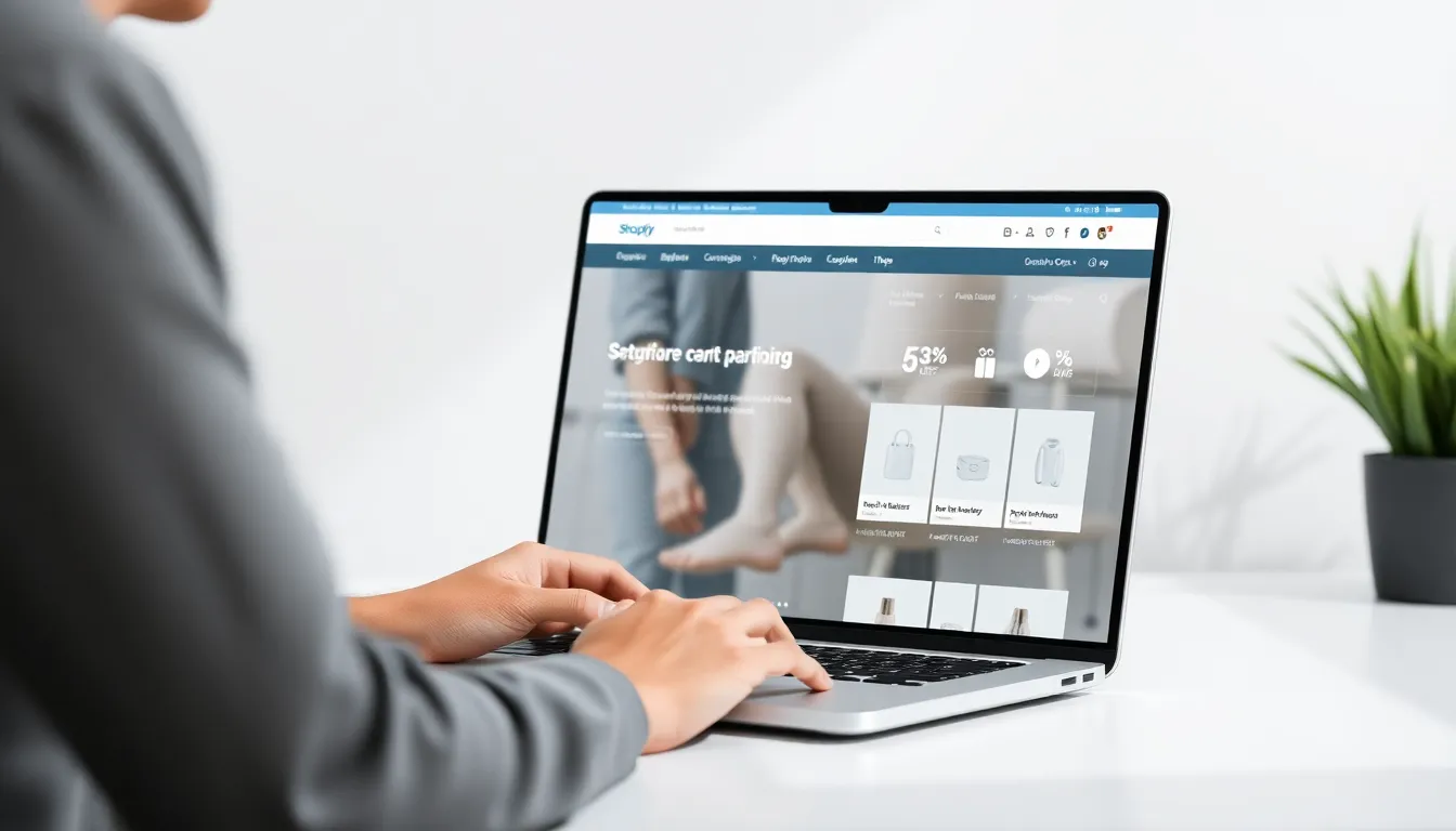 Merchant editing Shopify theme sections and blocks in the theme editor