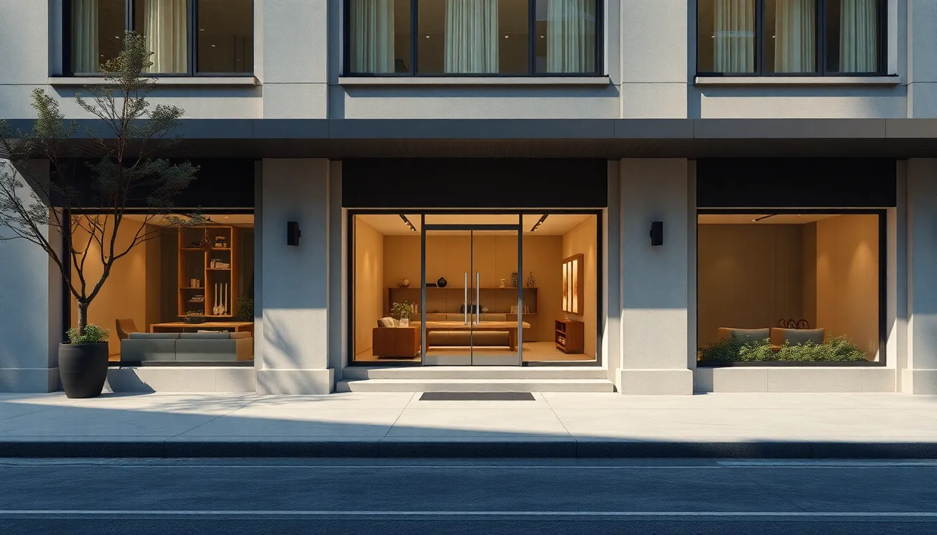Developer reviewing a custom storefront architecture plan on a laptop