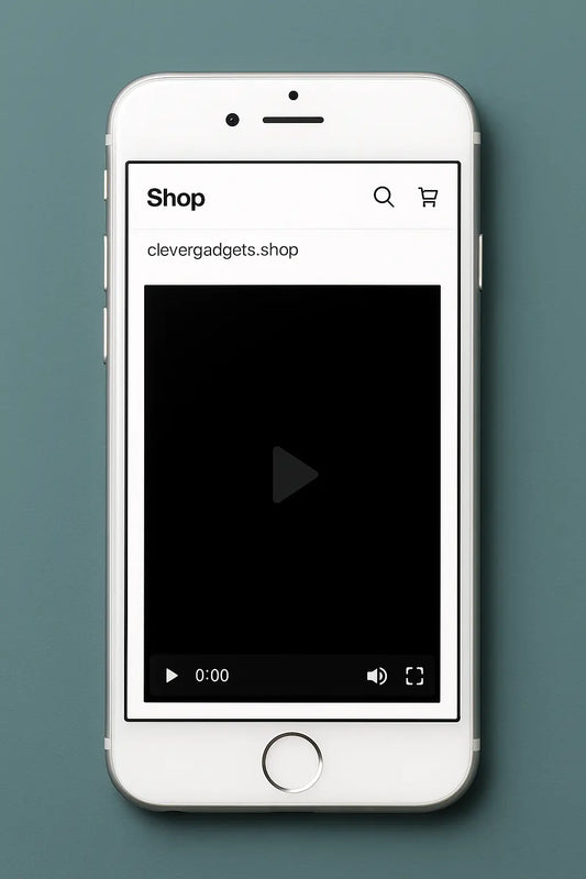 Ein Handy dessen Video nicht lädt