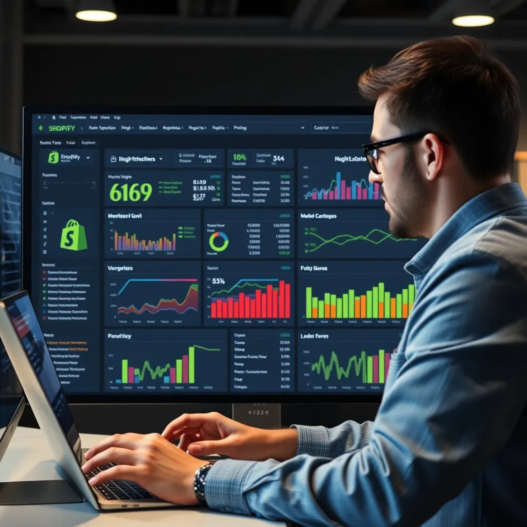 Entdecke die neuen datengetriebenen Insights auf Deinem Shopify-Analytik-Dashboard!