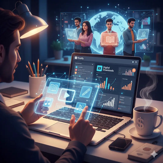 Shopify für digitale Produkte: Dein ultimativer Guide für 2025