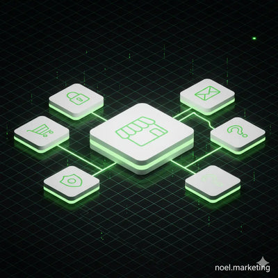 Schaubild Übersicht Shopify Seiten