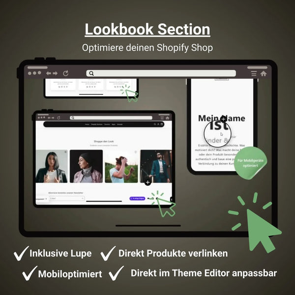 Lookbook Profi Section