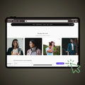 Beispielbild einer Shoppable Feed Section