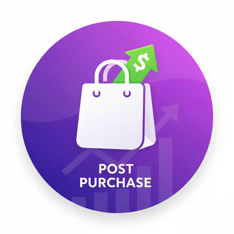 Post Purchase Section Shopify App
